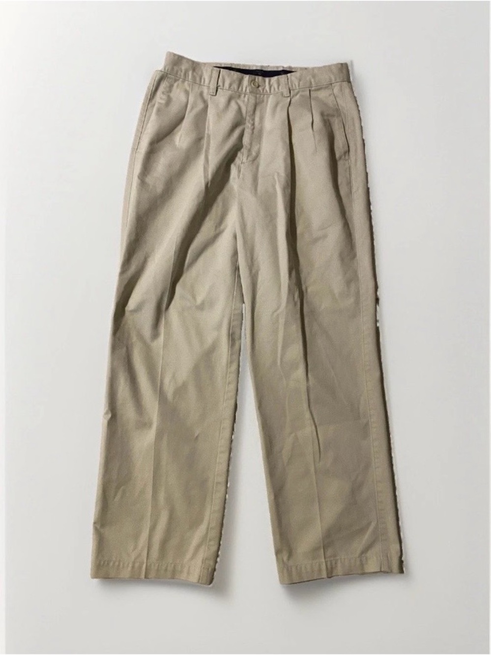 Dockers 33/29 beige pleated front men’s pants